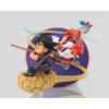 FIGURA SON GOKU Y BULMA DRAGON BALL TAMASHII NATIONS
