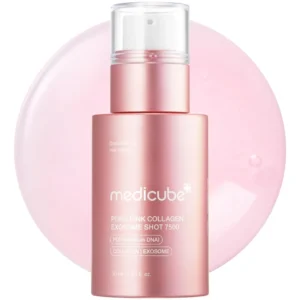 SUERO MEDICUBE EXOSOME SHOT PDRN PINK COLLAGEN 7500 PPM 1 OZ / 30 ML