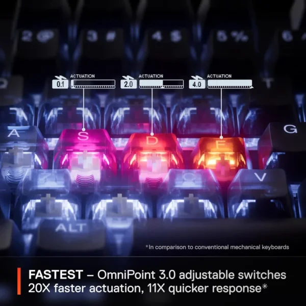 (REACONDICIONADO) TECLADO ALÁMBRICO MECÁNICO APEX PRO TKL GEN 3 STEELSERIES | RGB