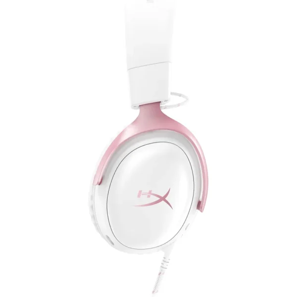 AUDÍFONOS ALÁMBRICOS HYPERX CLOUD III | ROSA