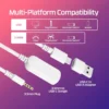 AUDÍFONOS ALÁMBRICOS HYPERX CLOUD III | ROSA