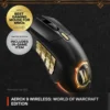 (REACONDICIONADO) MOUSE INALÁMBRICO AEROX 9 WORLD OF WARCRAFT EDITION STEELSERIES | NEGRO