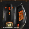 (REACONDICIONADO) MOUSE INALÁMBRICO AEROX 9 WORLD OF WARCRAFT EDITION STEELSERIES | NEGRO
