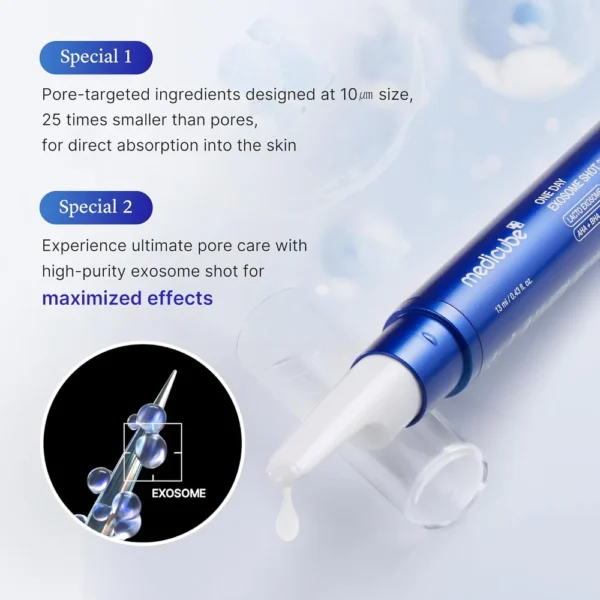 SUERO MEDICUBE EXOSOME SHOT ZERO 25000 PPM 4.05 OZ / 120 ML
