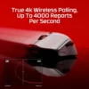 MOUSE INALÁMBRICO HYPERX PULSEFIRE HASTE 2 PRO 4K 26000 DPI | GRISPIZARRA