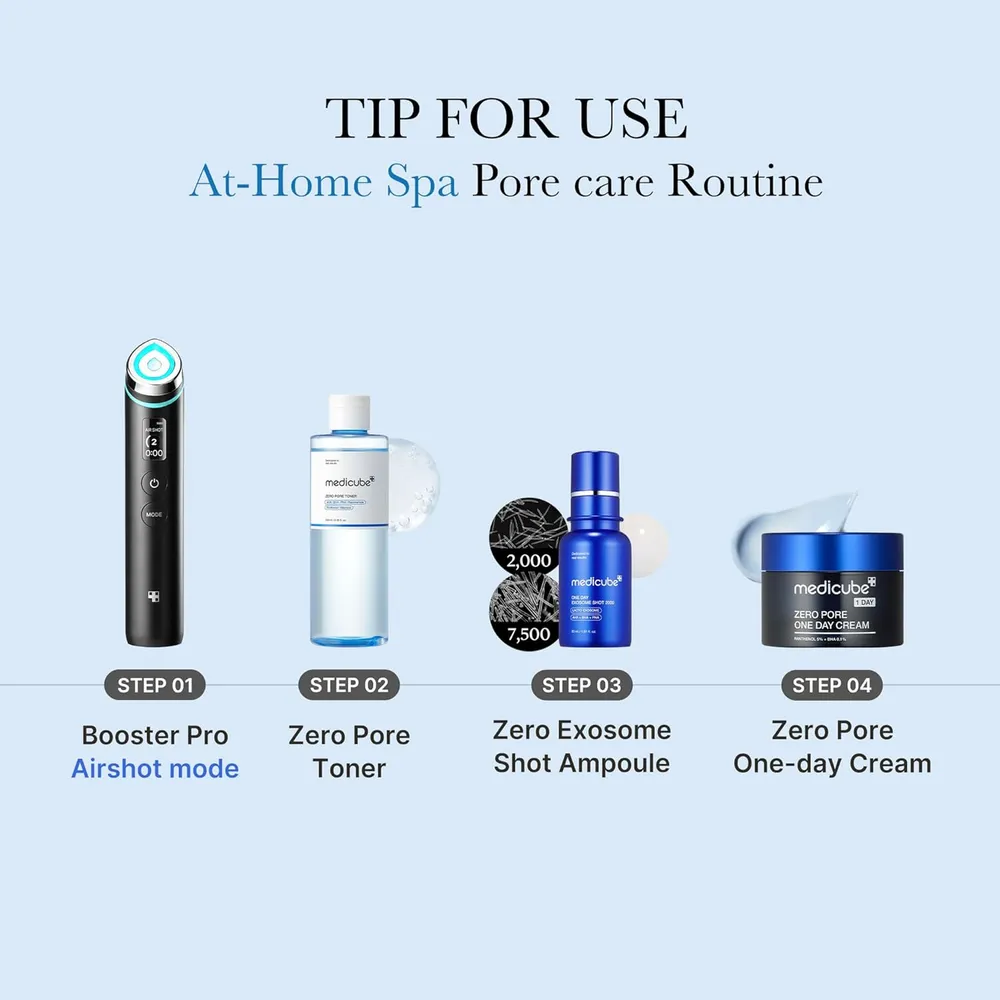 TÓNICO MEDICUBE ZERO PORE TONER 8.45 OZ / 250 ML - Imagen 7
