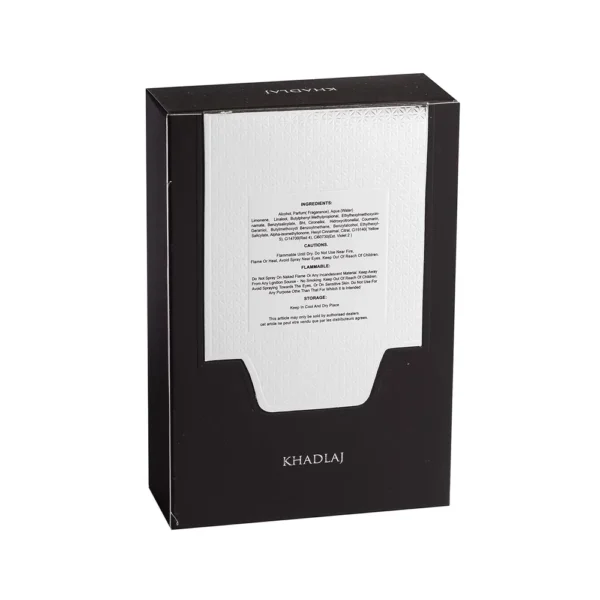 PACK 2 PERFUME KHADLAJ SHIYAAKA SILVER EDP HOMBRE 3.4 OZ / 100 ML