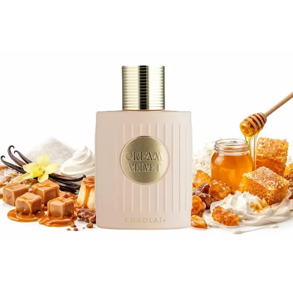 PERFUME KHADLAJ CREAM VELVET SPRAY EXTRAIT DE PARFUM UNISEX 3.4 OZ / 100 ML