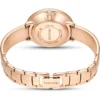 SWAROVSKI RELOJ CRYSTALLINE LUSTRE PARA MUJER | WHITE / ROSE GOLD TONE METAL BAND