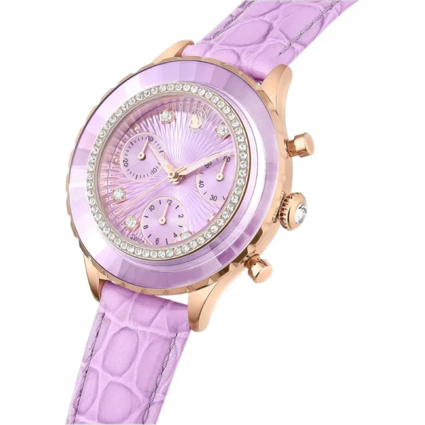 SWAROVSKI RELOJ OCTEA CHRONO PARA MUJER | ROSE GOLD TONE