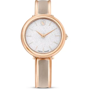 SWAROVSKI RELOJ CRYSTALLINE LUSTRE PARA MUJER | ROSE GOLD TONE METAL BAND