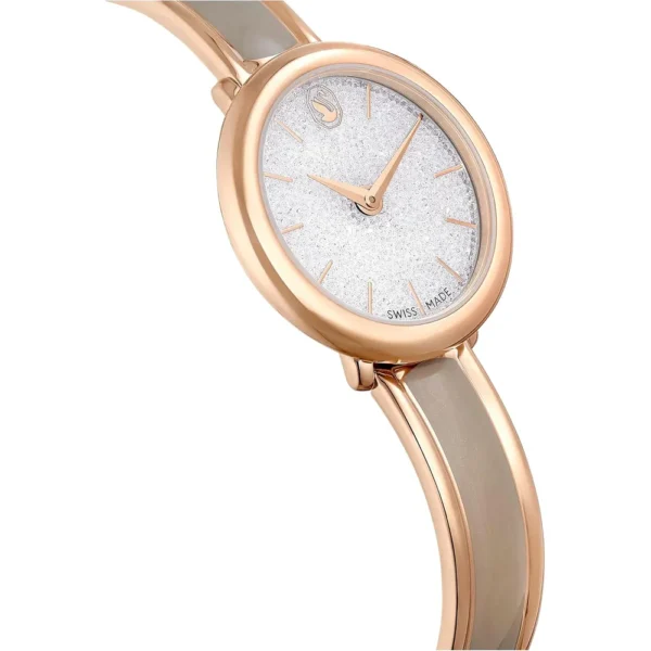 SWAROVSKI RELOJ CRYSTALLINE LUSTRE PARA MUJER | ROSE GOLD TONE METAL BAND