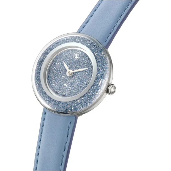 SWAROVSKI RELOJ CRYSTALLINE LUSTRE PARA MUJER | BLUE LEATHER BAND
