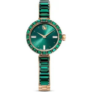 SWAROVSKI RELOJ MATRIX BANGLE PARA MUJER | GREEN CRYSTAL