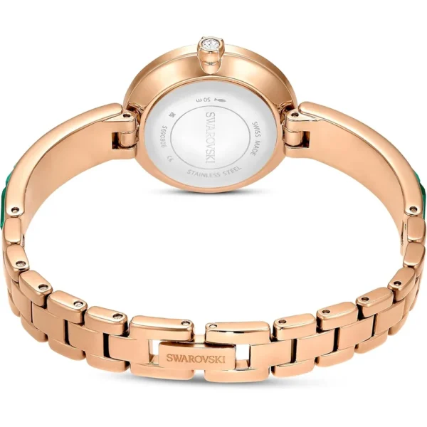 SWAROVSKI RELOJ MATRIX BANGLE PARA MUJER | GREEN CRYSTAL