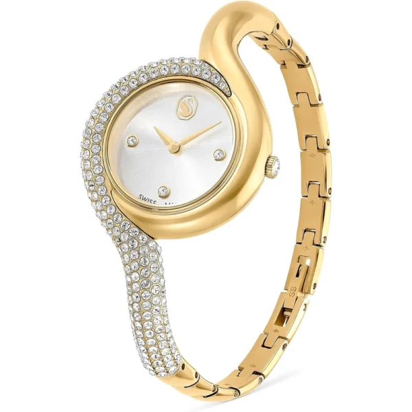 SWAROVSKI RELOJ DEXTERA ASYMMETRIC PARA MUJER | GOLD TONE