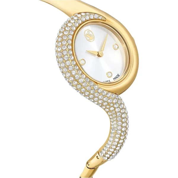 SWAROVSKI RELOJ DEXTERA ASYMMETRIC PARA MUJER | GOLD TONE