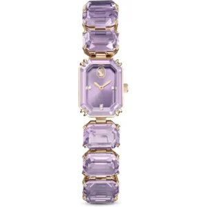 SWAROVSKI RELOJ OCTAGON PARA MUJER | CHAMPAGNE GOLD-TONE
