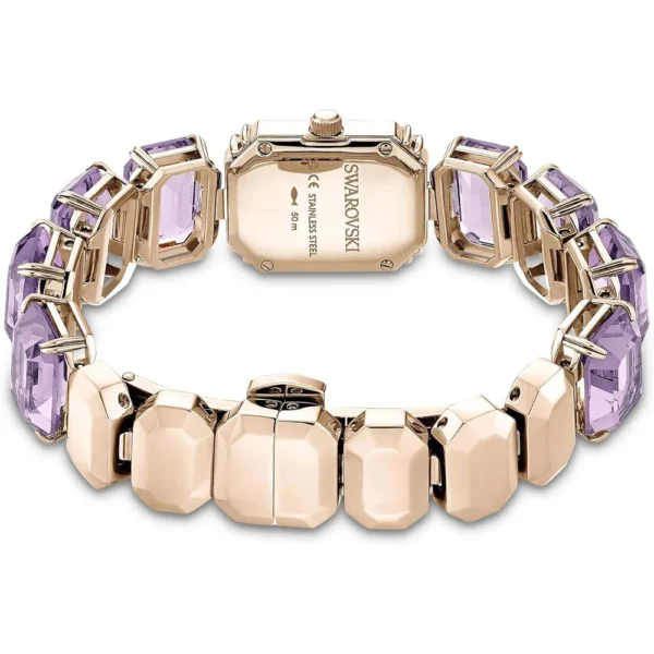 SWAROVSKI RELOJ OCTAGON PARA MUJER | CHAMPAGNE GOLD-TONE