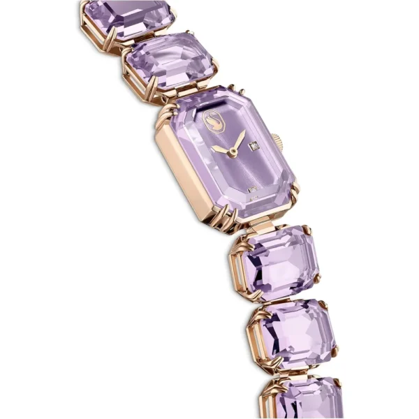 SWAROVSKI RELOJ OCTAGON PARA MUJER | CHAMPAGNE GOLD-TONE
