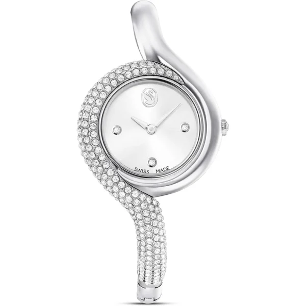 SWAROVSKI RELOJ DEXTERA ASYMMETRIC PARA MUJER | SILVER TONE