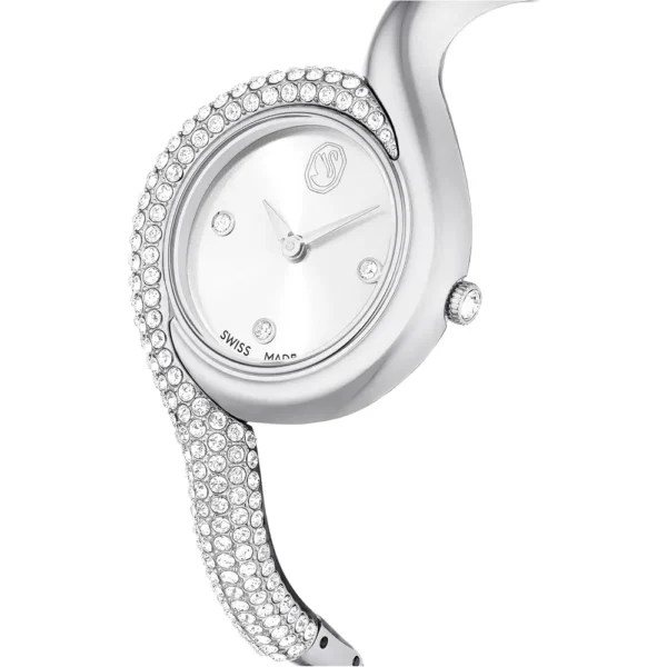 SWAROVSKI RELOJ DEXTERA ASYMMETRIC PARA MUJER | SILVER TONE