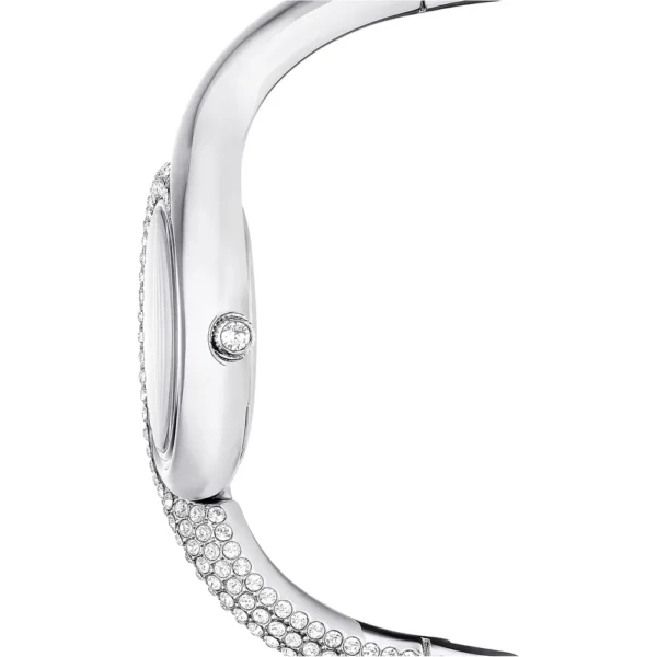 SWAROVSKI RELOJ DEXTERA ASYMMETRIC PARA MUJER | SILVER TONE