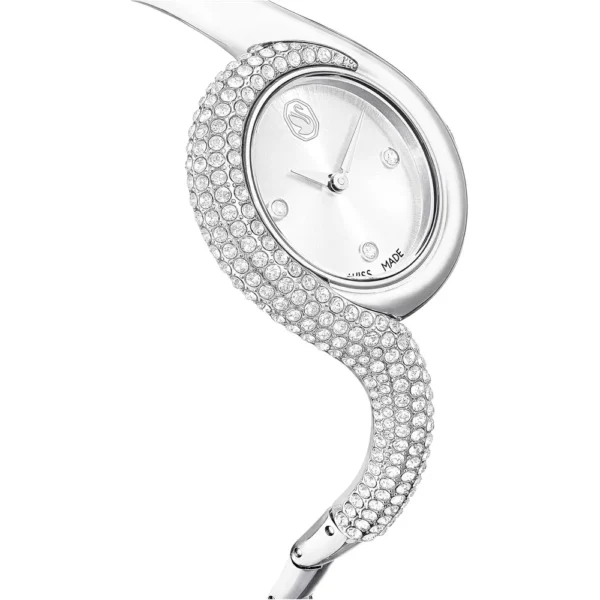 SWAROVSKI RELOJ DEXTERA ASYMMETRIC PARA MUJER | SILVER TONE