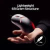 MOUSE INALÁMBRICO HYPERX PULSEFIRE SAGA PRO MODULAR 4K | NEGRO