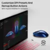 MOUSE INALÁMBRICO HYPERX PULSEFIRE HASTE 2 S 26000 DPI | AZULMARINO