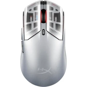 MOUSE INALÁMBRICO HYPERX PULSEFIRE HASTE 2 S 26000 DPI | PLATA