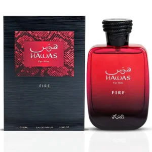 PERFUME RASASI HAWAS FIRE EDP HOMBRE 3.4 OZ / 100 ML