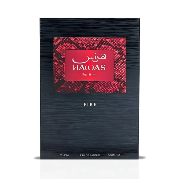 PERFUME RASASI HAWAS FIRE EDP HOMBRE 3.4 OZ / 100 ML