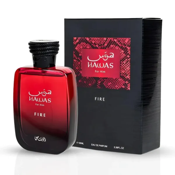 PERFUME RASASI HAWAS FIRE EDP HOMBRE 3.4 OZ / 100 ML
