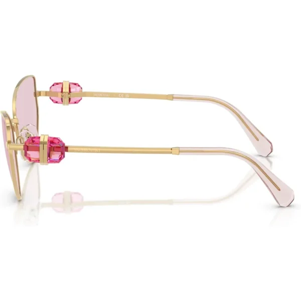 SWAROVSKI LENTES DE SOL MARIPOSA SK7003 57 MM MUJER | GOLD/PINK TRANSITION