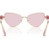 SWAROVSKI LENTES DE SOL MARIPOSA SK7003 57 MM MUJER | GOLD/PINK TRANSITION