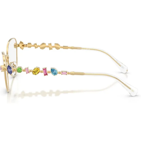 SWAROVSKI MONTURA SK1024 51 MM MUJER | GOLD/DEMO LENS
