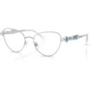 SWAROVSKI MONTURA SK1024 53 MM MUJER | SILVER/DEMO LENS