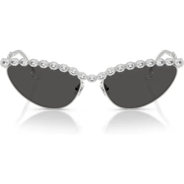 SWAROVSKI LENTES DE SOL SK7030 59 MM MUJER | SILVER/DARK GREY