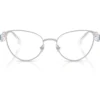 SWAROVSKI MONTURA SK1024 51 MM MUJER | SILVER/DEMO LENS