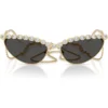 SWAROVSKI LENTES DE SOL SK7030 59 MM MUJER | GOLD/DARK GREY