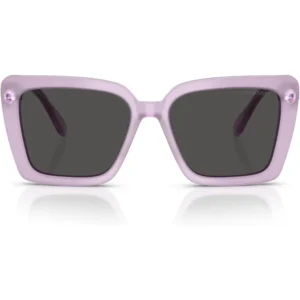 SWAROVSKI LENTES DE SOL CUADRADO SK6032 55 MM MUJER | MILKY LILAC/DARK GREY