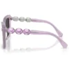 SWAROVSKI LENTES DE SOL CUADRADO SK6032 55 MM MUJER | MILKY LILAC/DARK GREY