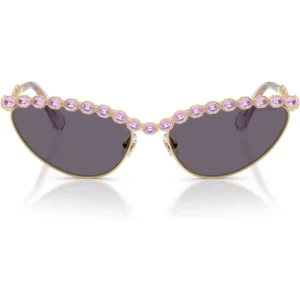 SWAROVSKI LENTES DE SOL SK7030 59 MM MUJER | GOLD/VIOLET