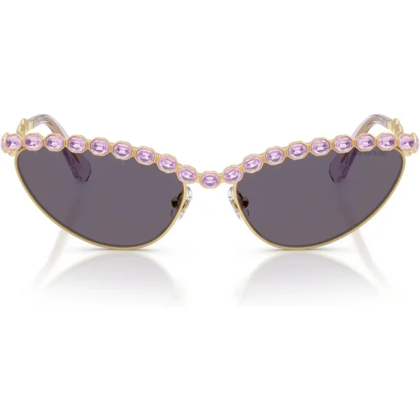SWAROVSKI LENTES DE SOL SK7030 59 MM MUJER | GOLD/VIOLET