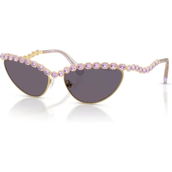 SWAROVSKI LENTES DE SOL SK7030 59 MM MUJER | GOLD/VIOLET