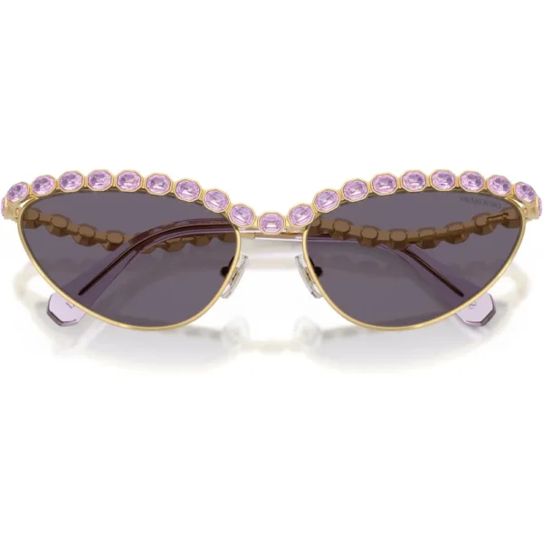 SWAROVSKI LENTES DE SOL SK7030 59 MM MUJER | GOLD/VIOLET