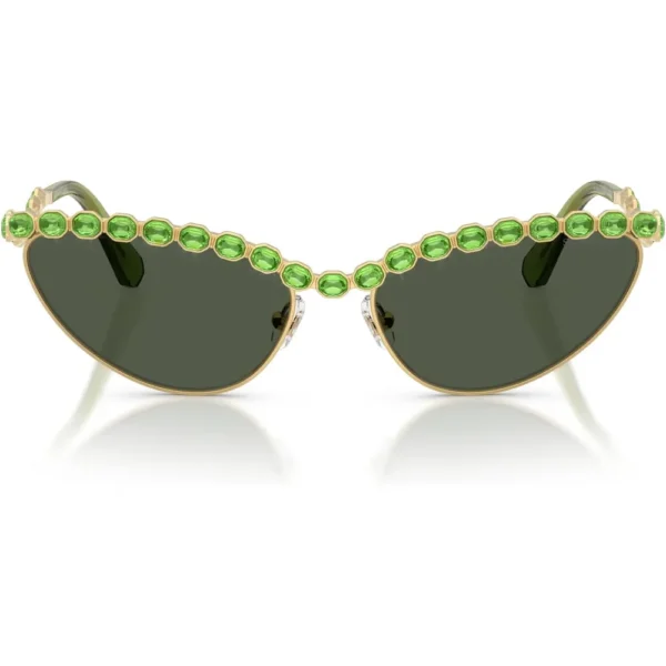 b0dtrylhd8_0_webp.webp SWAROVSKI LENTES DE SOL SK7030 59 MM MUJER | GOLD/LIGHT GREEN