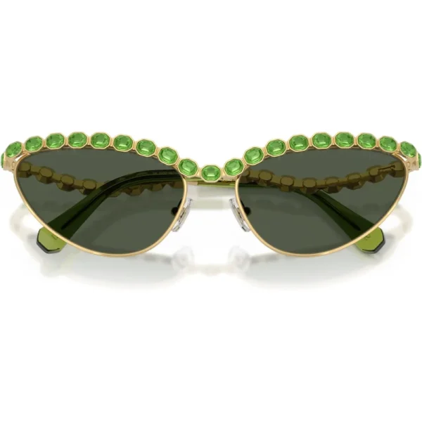 b0dtrylhd8_4_webp.webp SWAROVSKI LENTES DE SOL SK7030 59 MM MUJER | GOLD/LIGHT GREEN