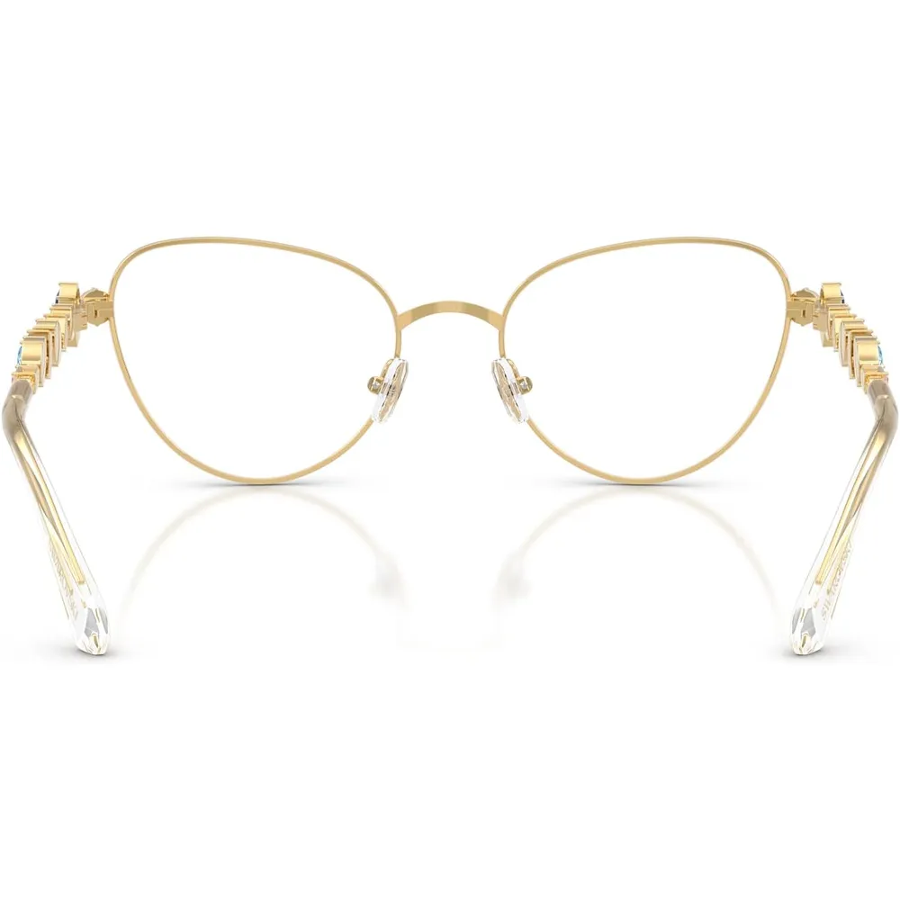 SWAROVSKI MONTURA SK1024 53 MM MUJER | GOLD/DEMO LENS - Imagen 5
